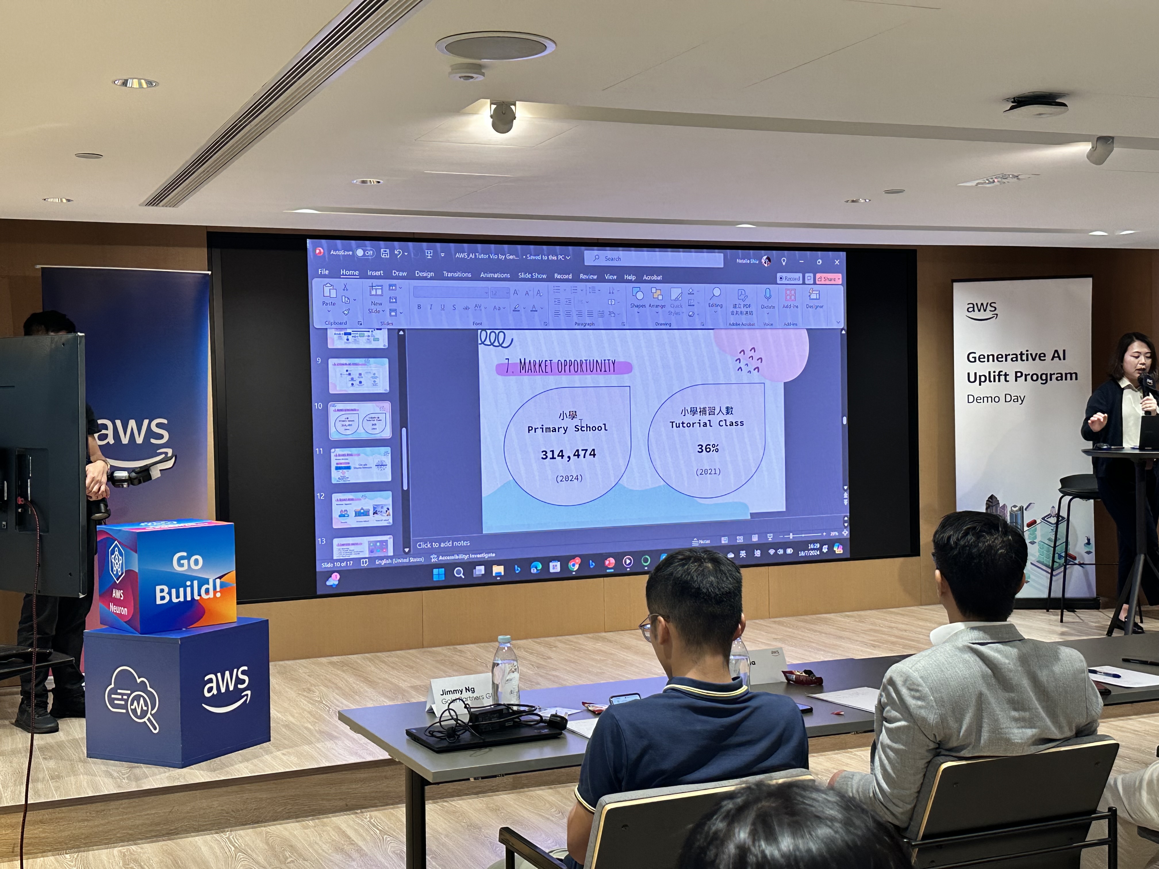 AWS Generative AI Accelerator Programme event photo